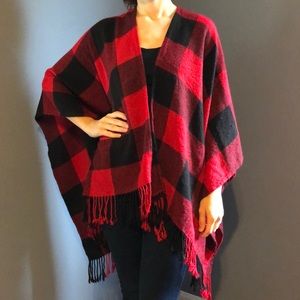 Red Picnic style shrug